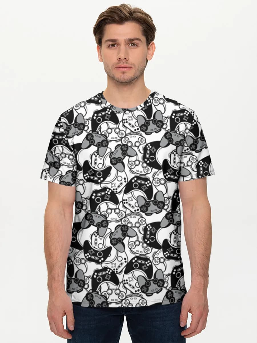 Men's basic cotton T-shirt