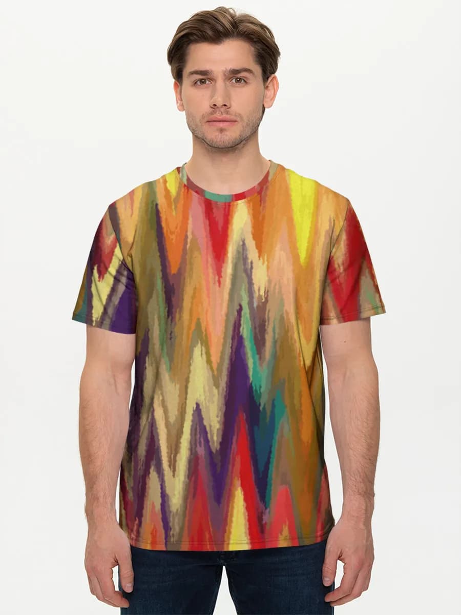 Men's basic cotton T-shirt