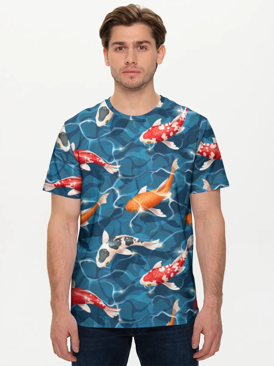 Men's basic cotton T-shirt