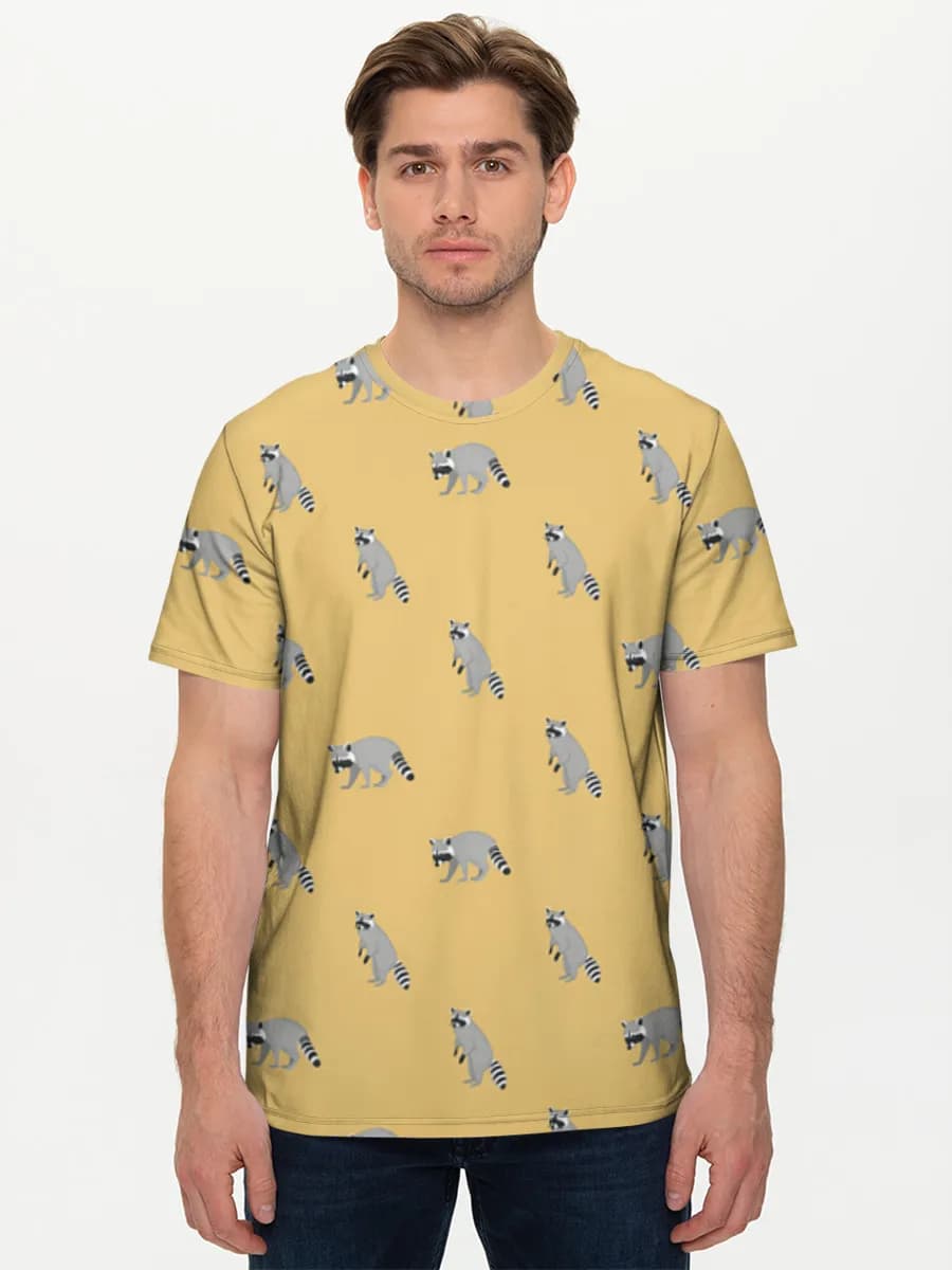 Men's basic cotton T-shirt