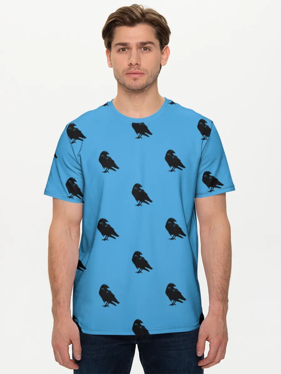 Men's basic cotton T-shirt