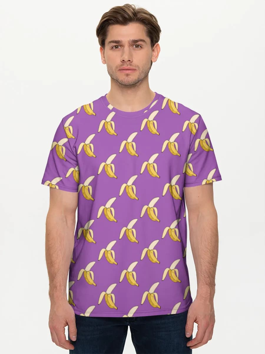 Men's basic cotton T-shirt