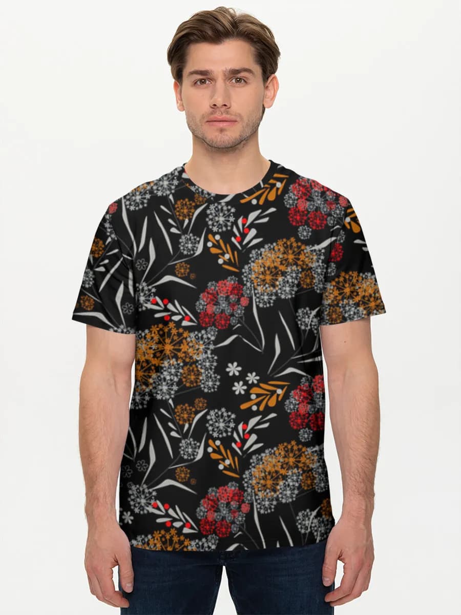 Men's basic cotton T-shirt
