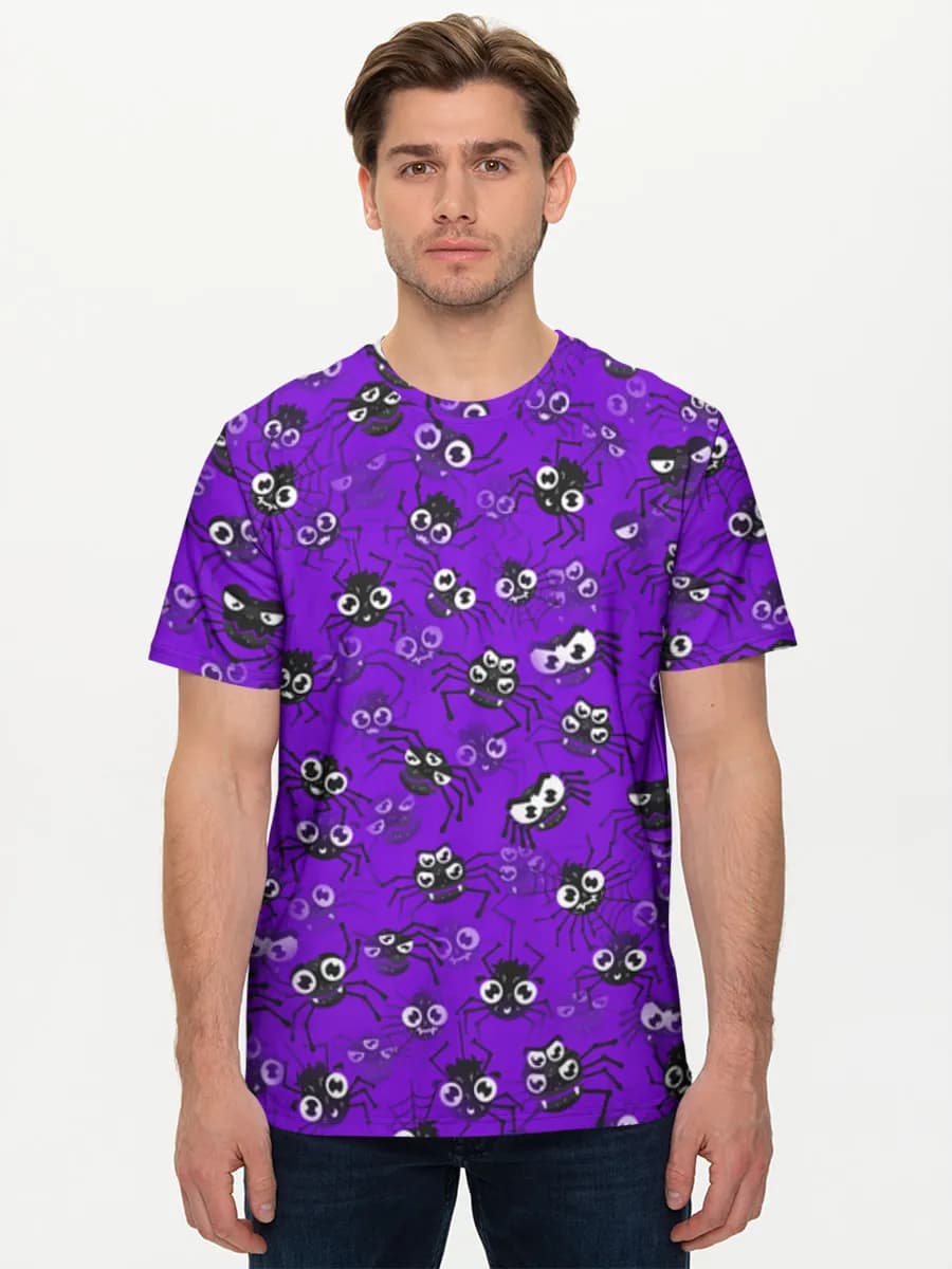 Men's basic cotton T-shirt