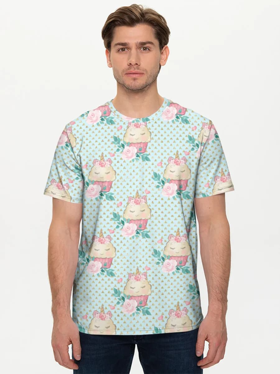 Men's basic cotton T-shirt