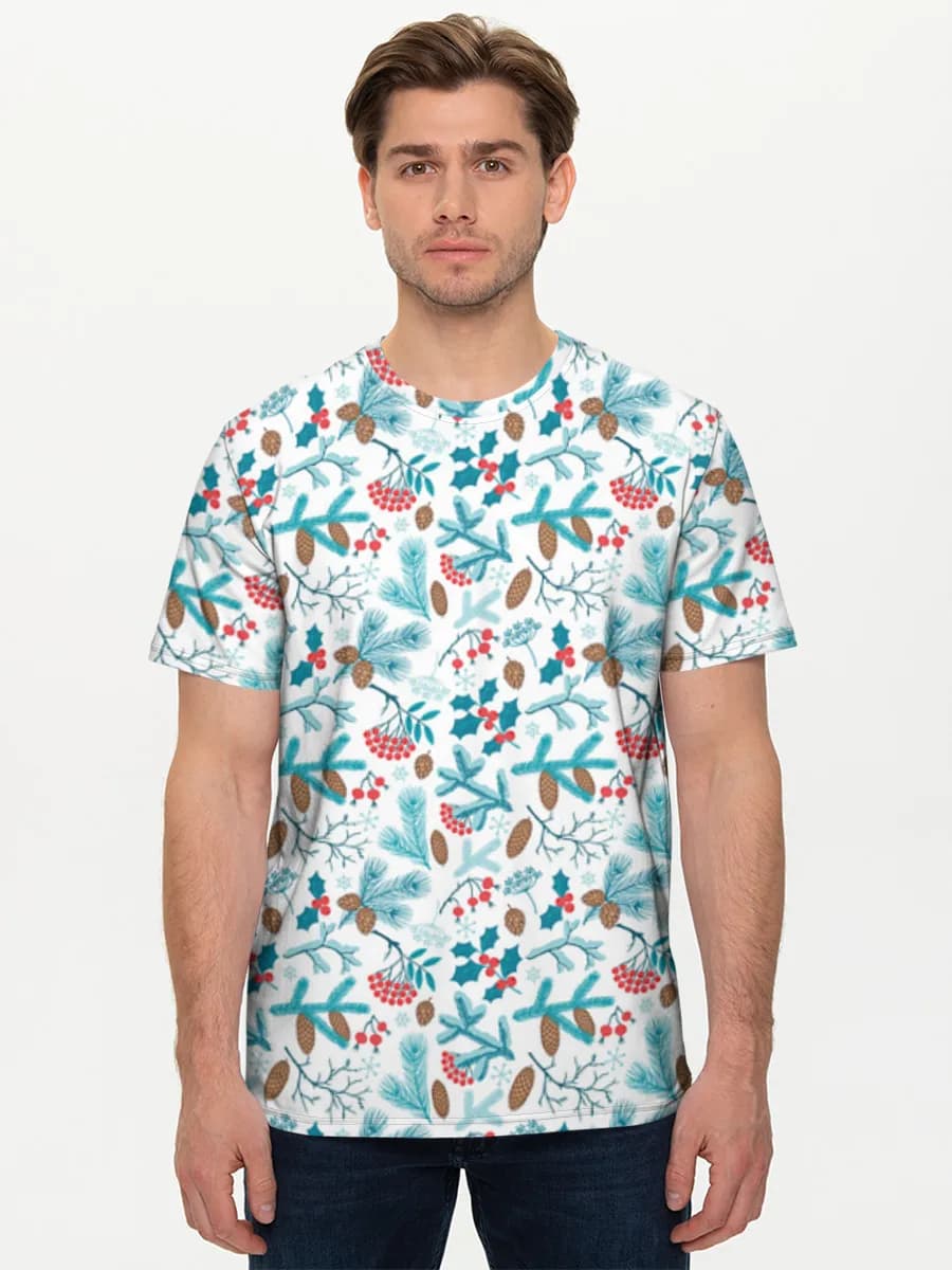 Men's basic cotton T-shirt