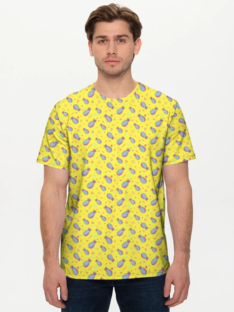 Men's basic cotton T-shirt