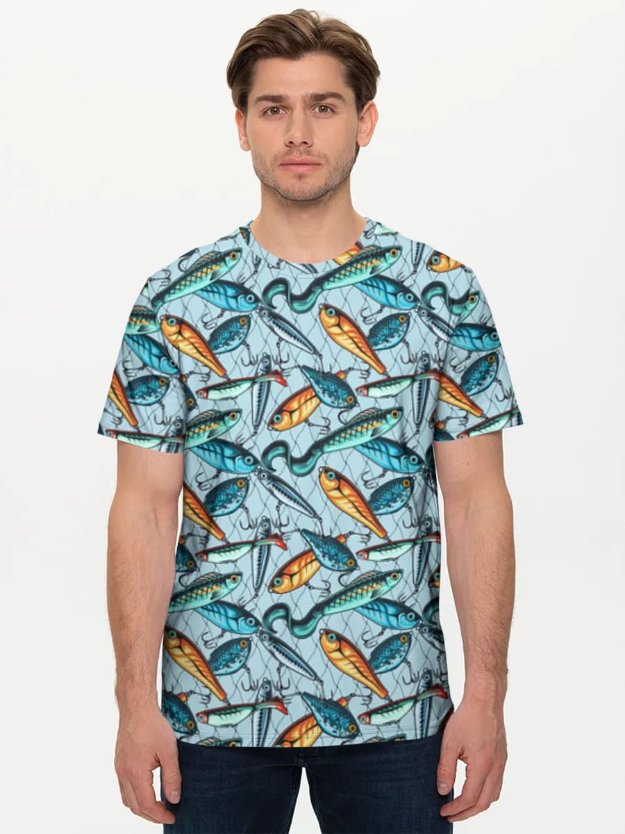Men's basic cotton T-shirt