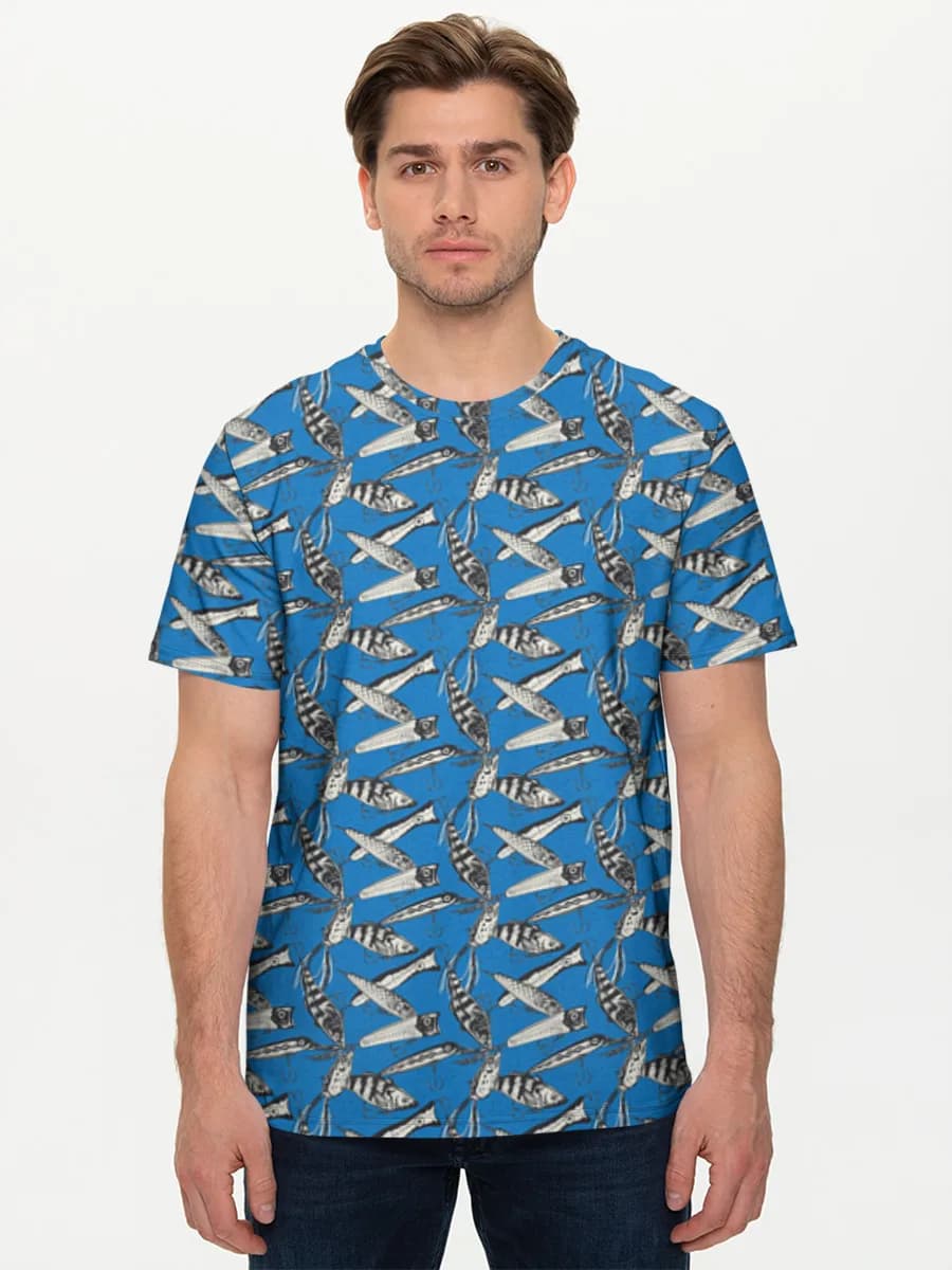 Men's basic cotton T-shirt