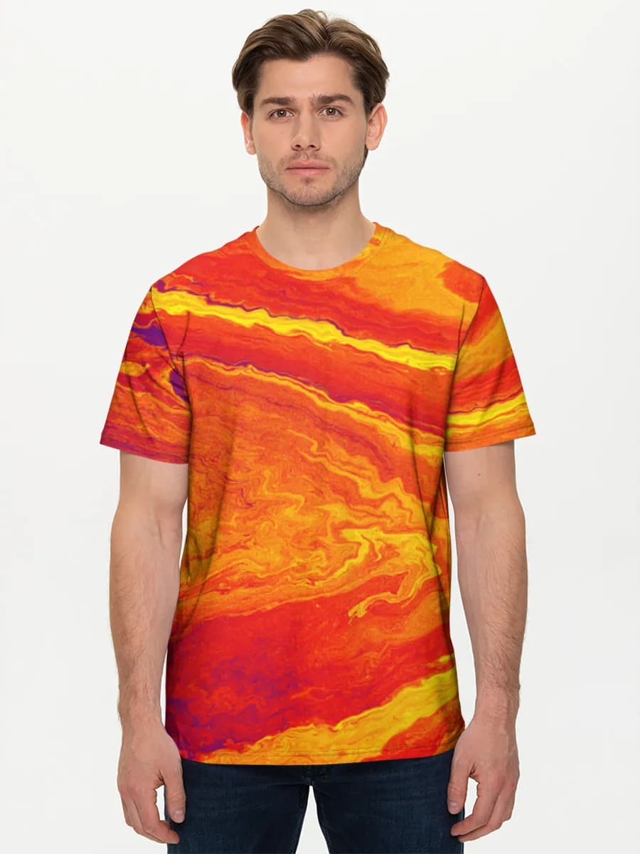 Men's basic cotton T-shirt