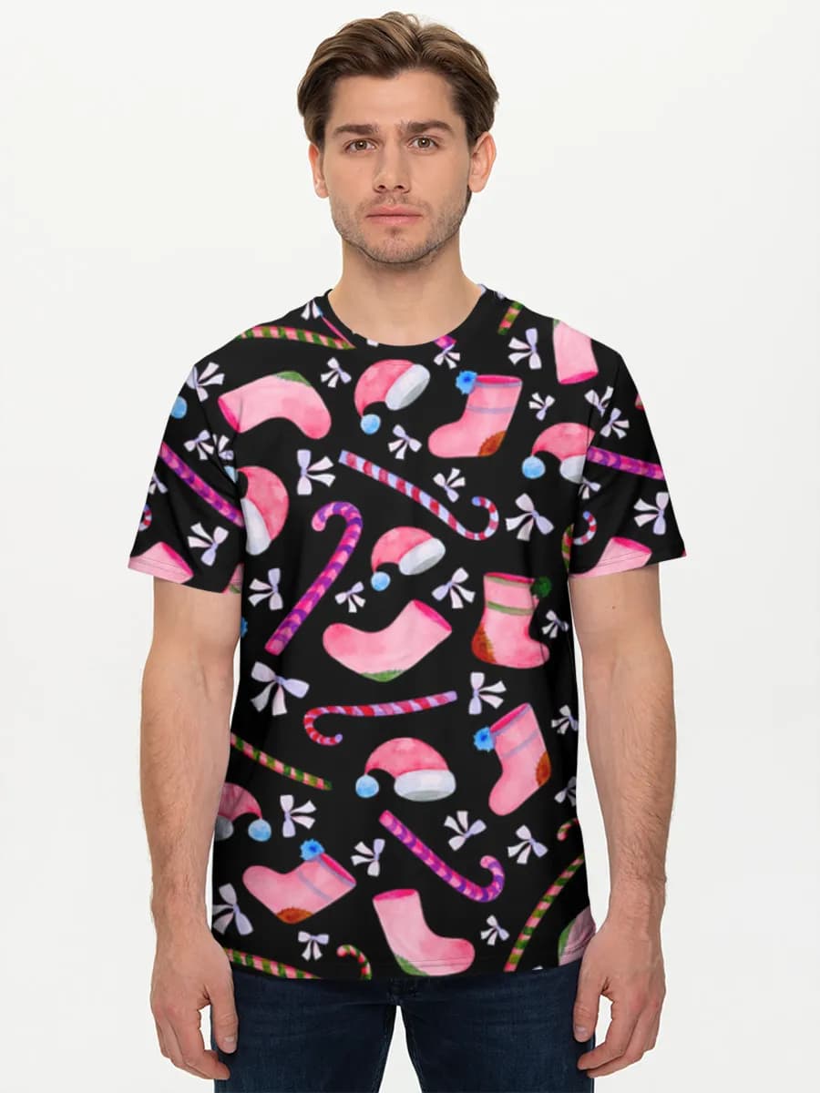 Men's basic cotton T-shirt