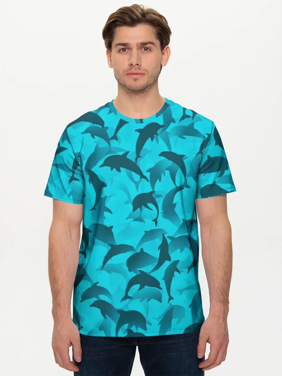 Men's basic cotton T-shirt