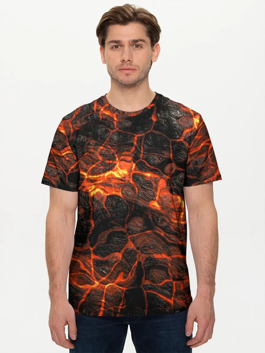 Men's basic cotton T-shirt