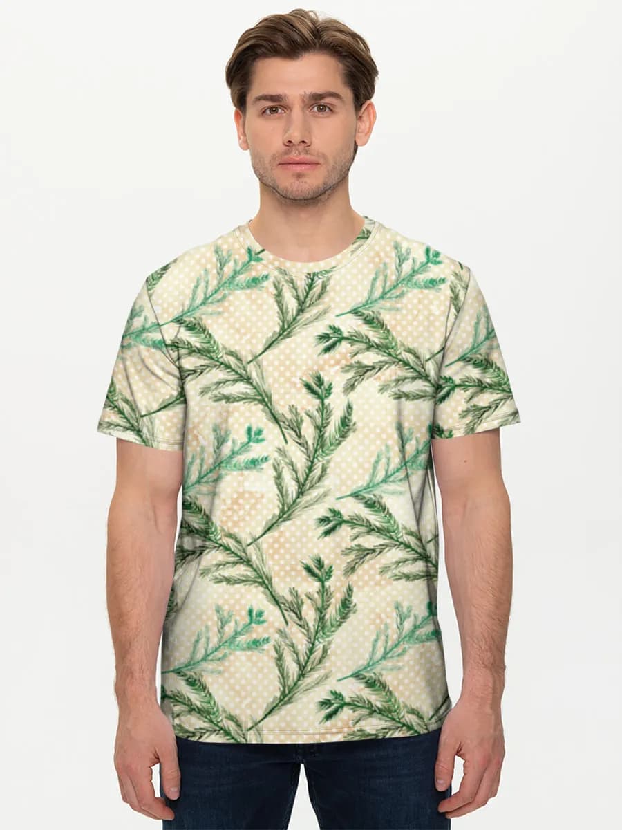 Men's basic cotton T-shirt