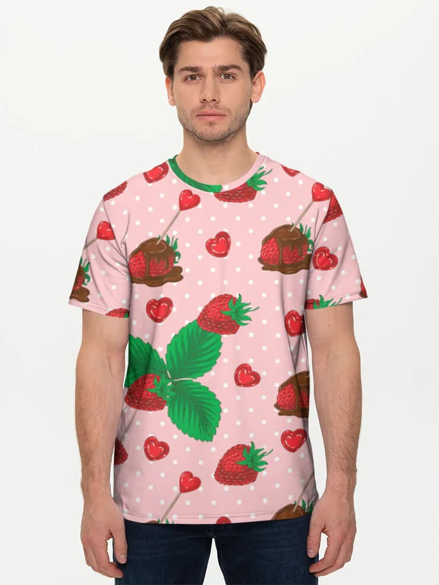 Men's basic cotton T-shirt