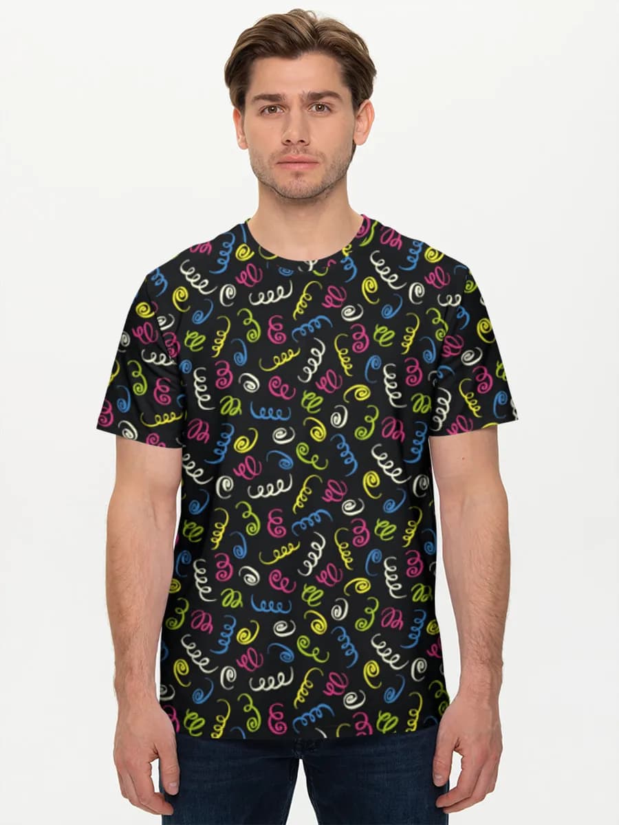 Men's basic cotton T-shirt