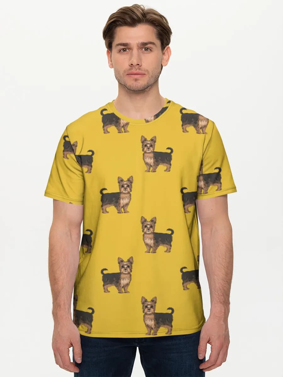 Men's basic cotton T-shirt