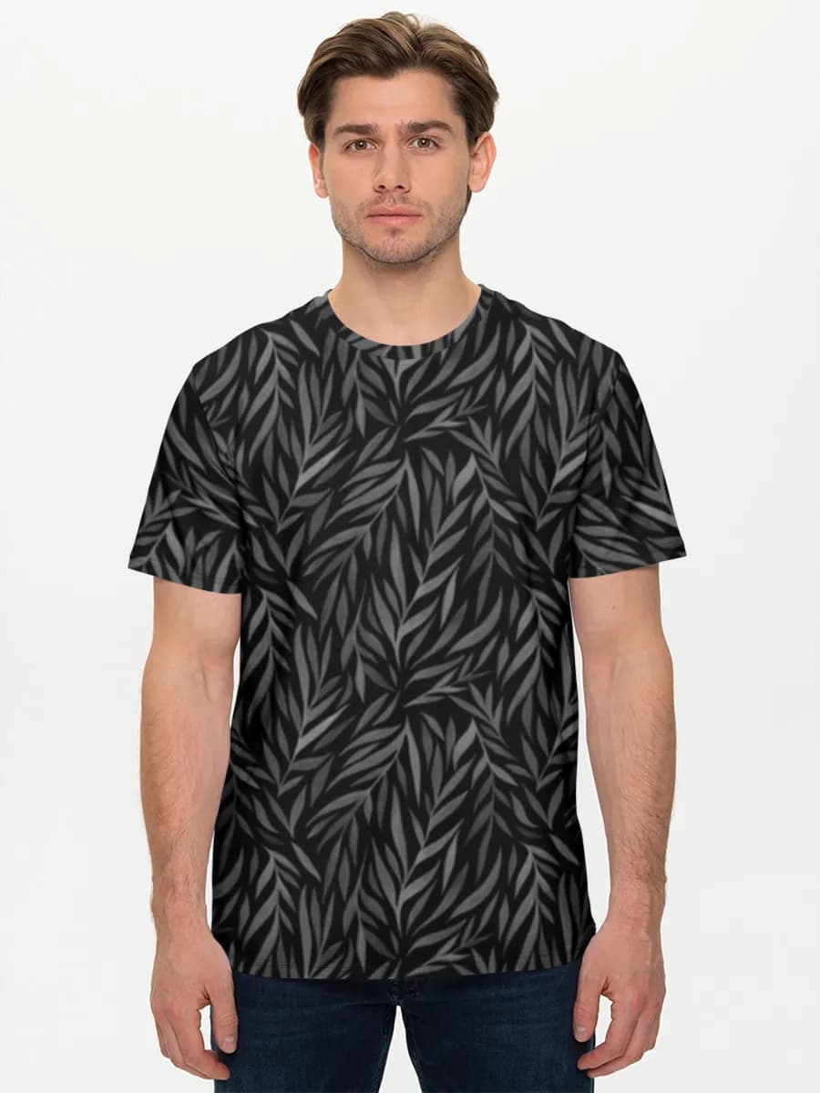 Men's basic cotton T-shirt
