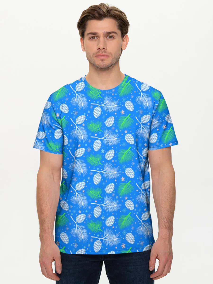 Men's basic cotton T-shirt