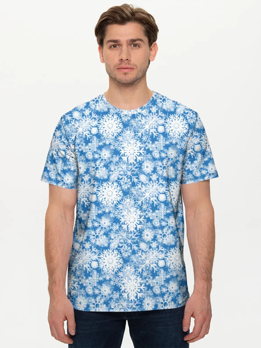 Winter Snowflake Print