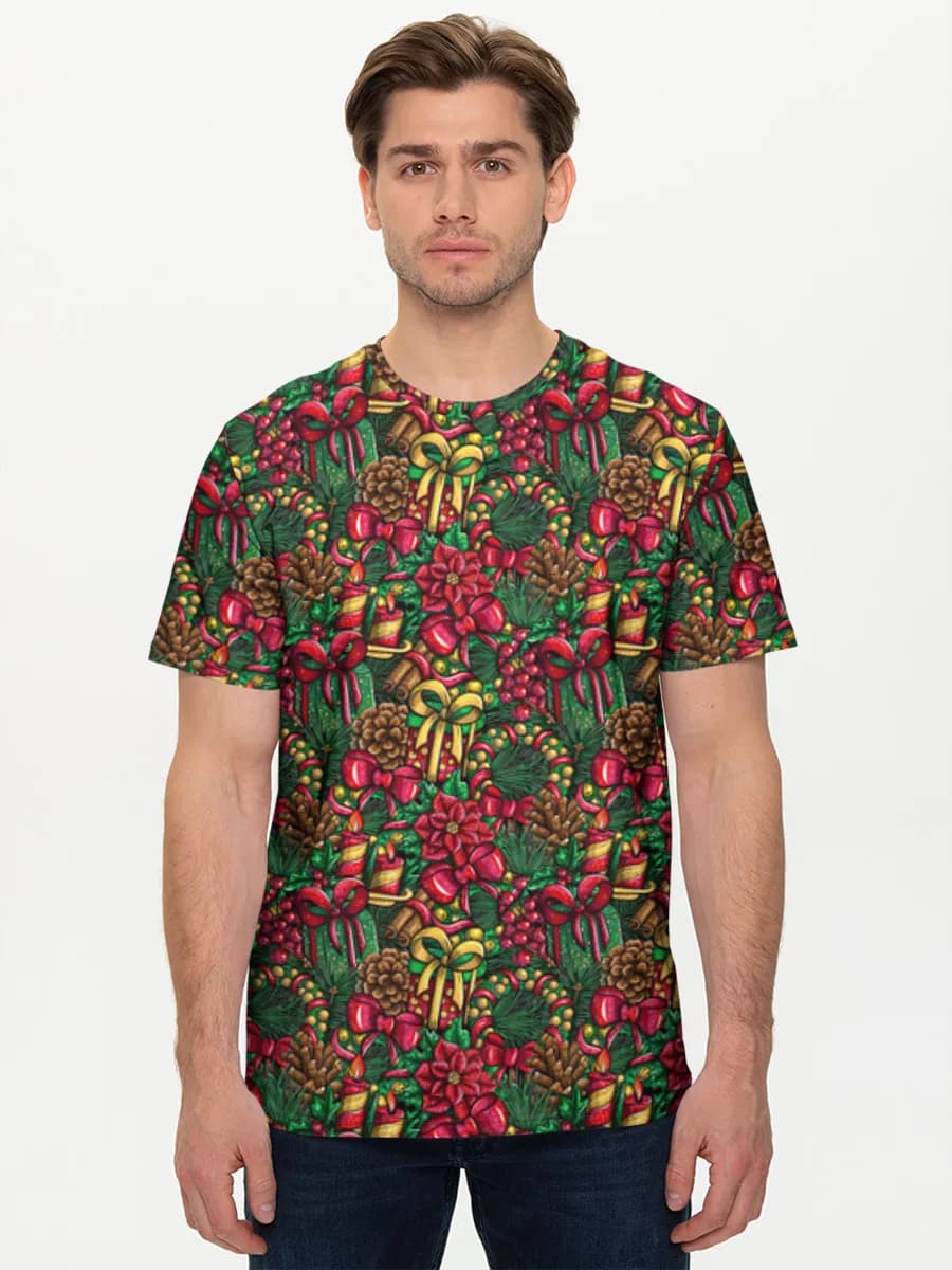 Men's basic cotton T-shirt
