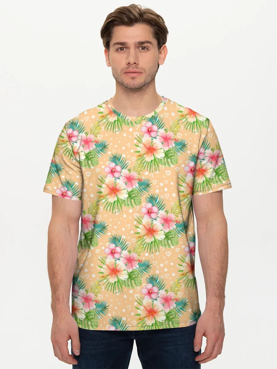 Men's basic cotton T-shirt