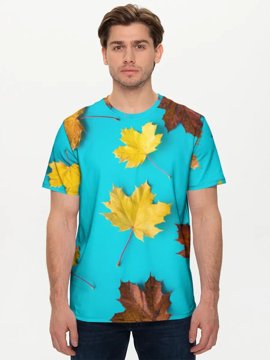 Men's basic cotton T-shirt