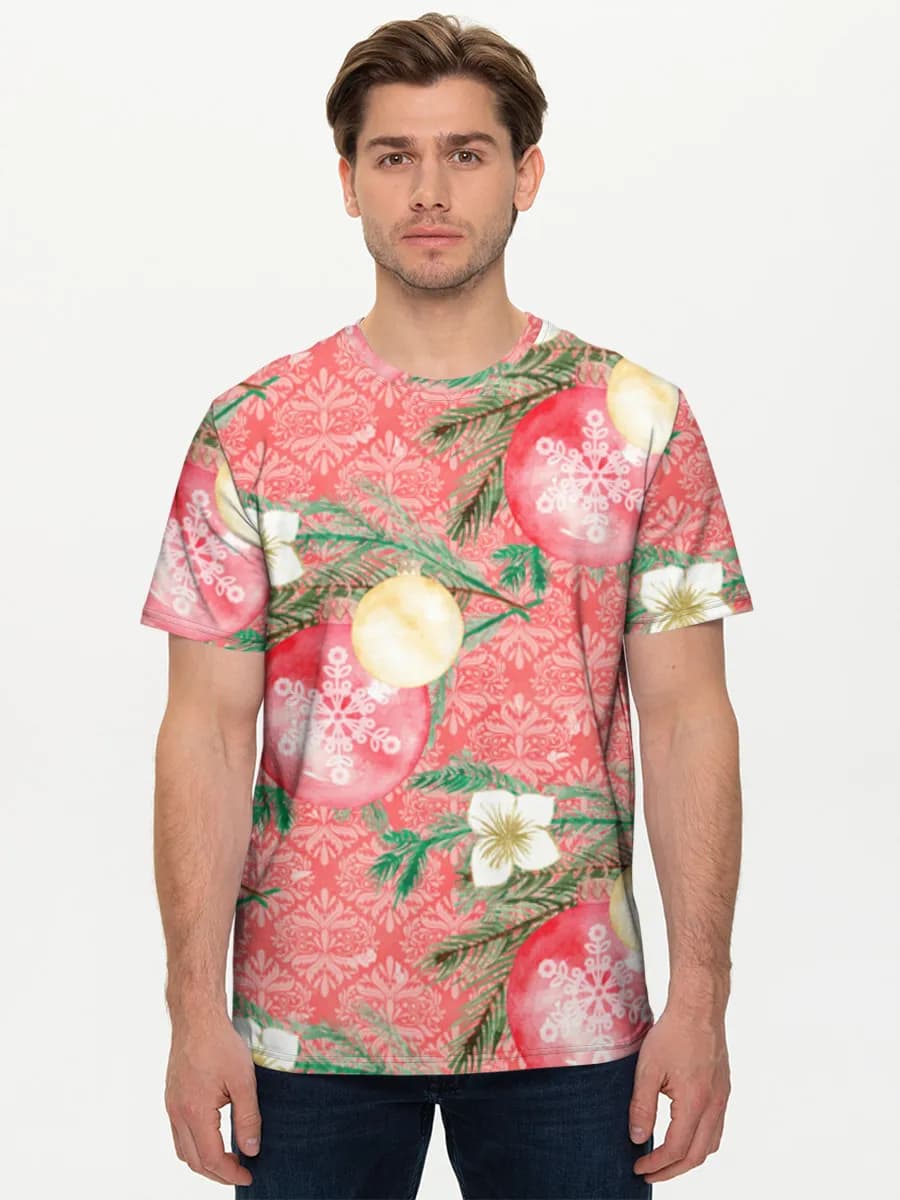 Men's basic cotton T-shirt