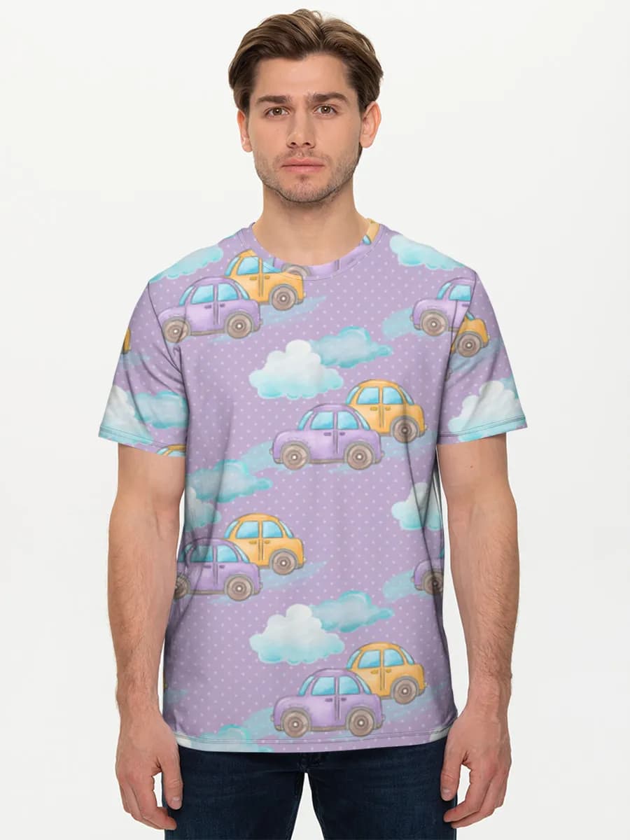 Men's basic cotton T-shirt