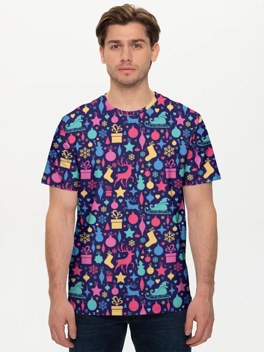 Men's basic cotton T-shirt