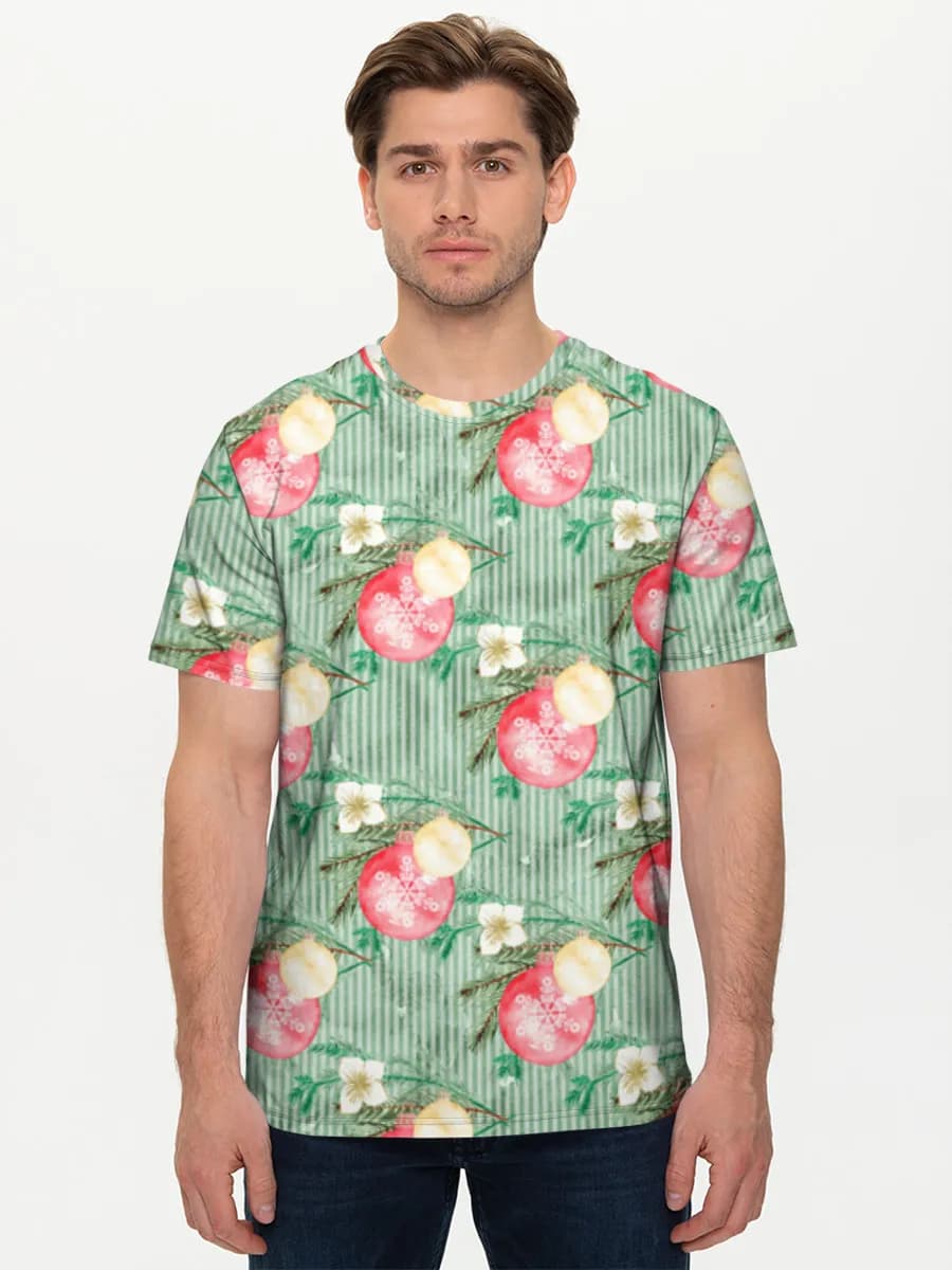 Men's basic cotton T-shirt