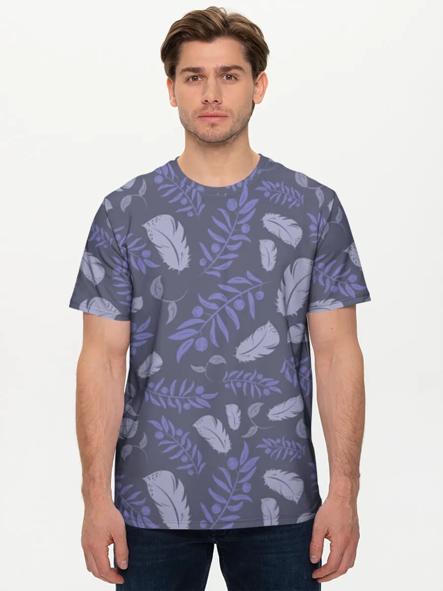 Men's basic cotton T-shirt