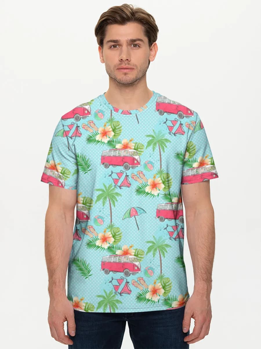 Men's basic cotton T-shirt