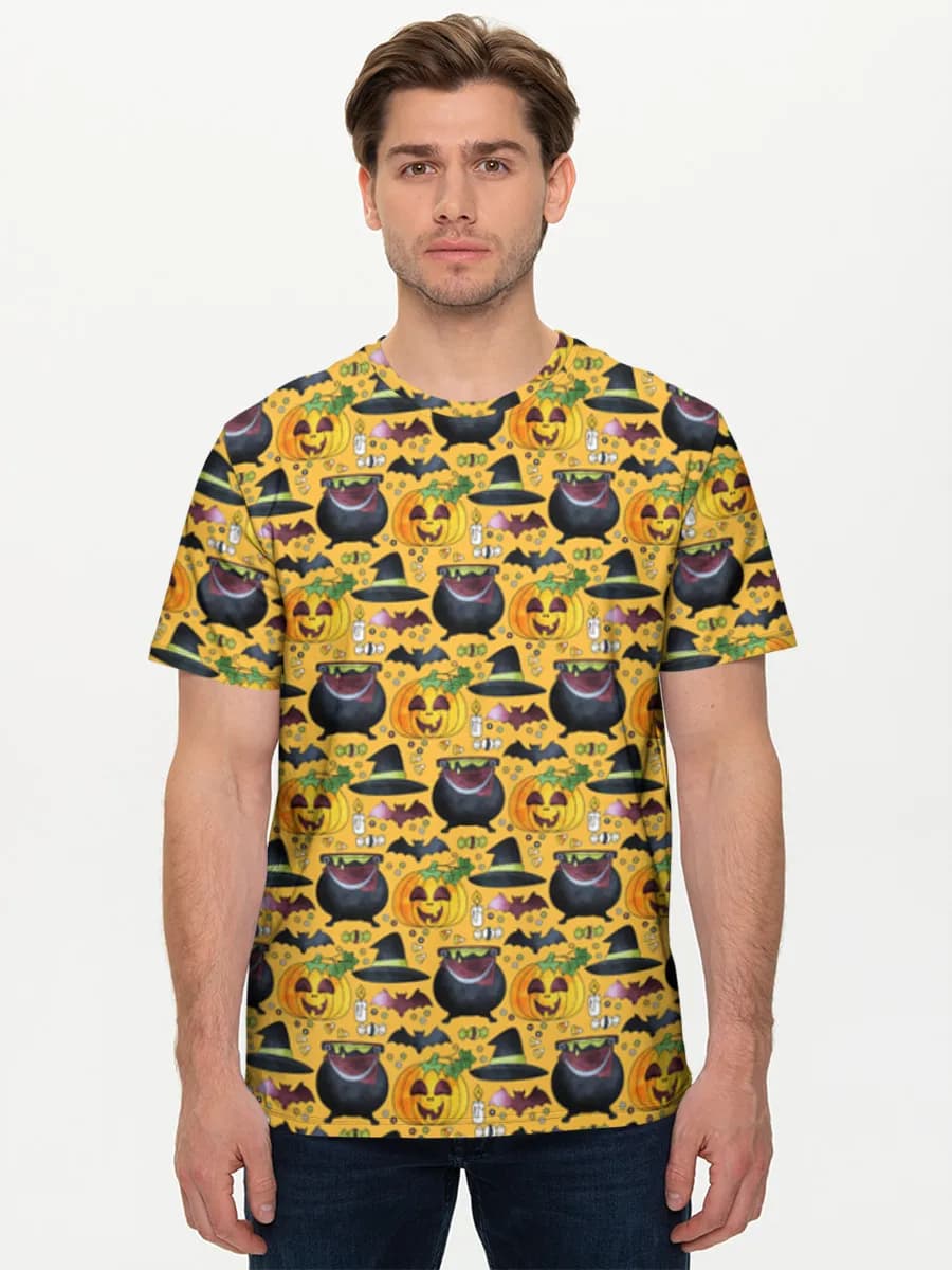 Men's basic cotton T-shirt