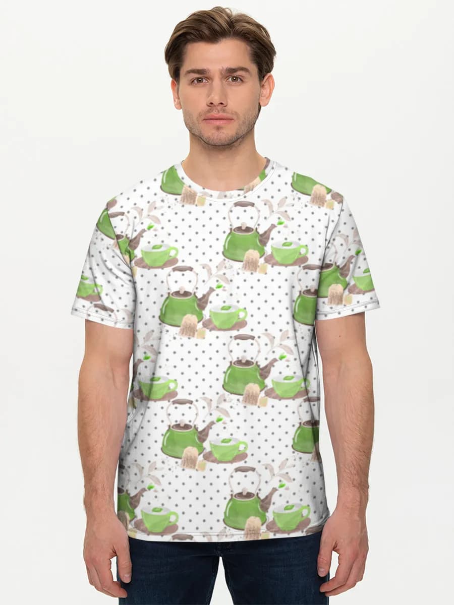 Men's basic cotton T-shirt