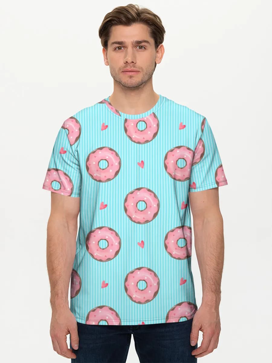 Men's basic cotton T-shirt
