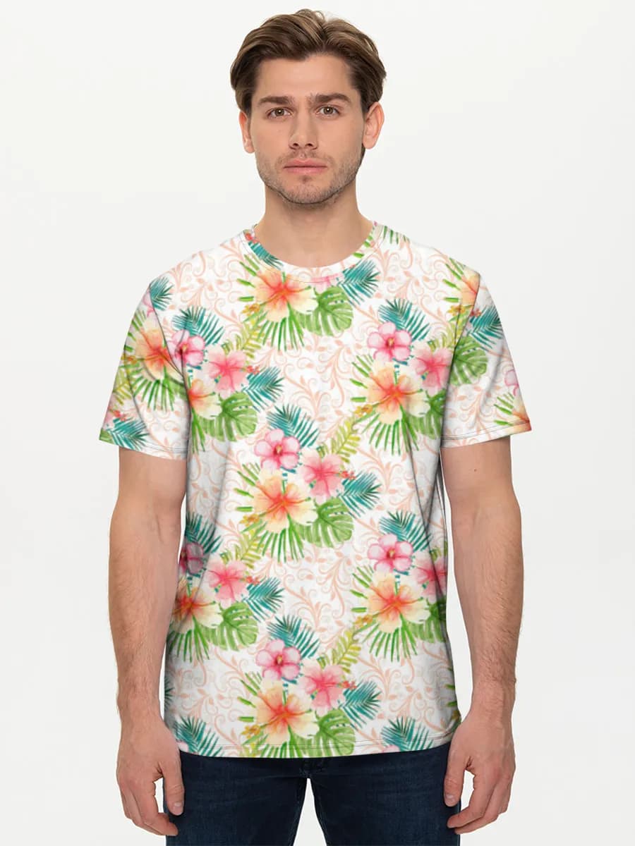 Men's basic cotton T-shirt