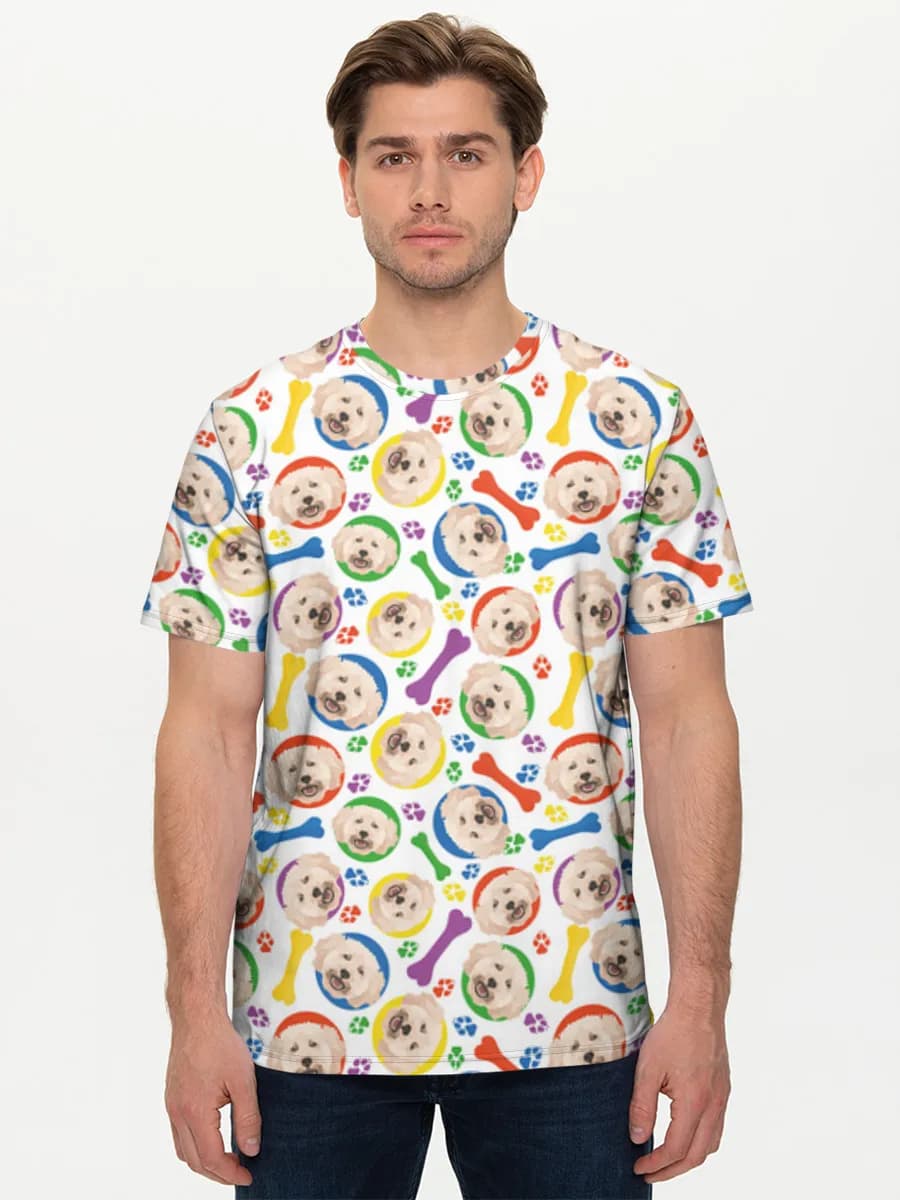 Men's basic cotton T-shirt