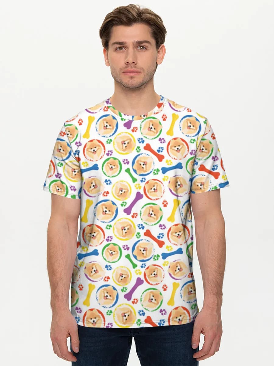 Men's basic cotton T-shirt
