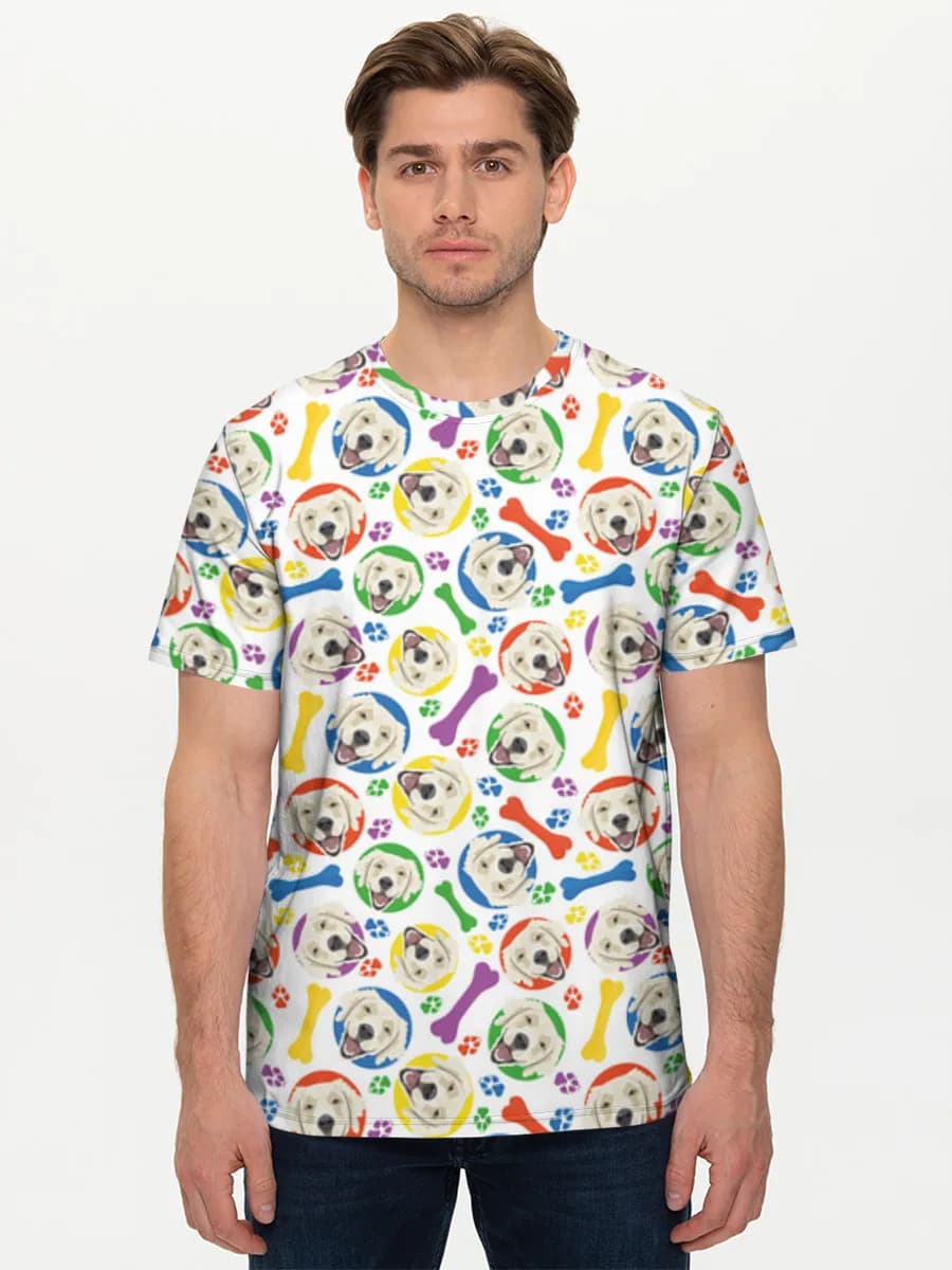 Men's basic cotton T-shirt