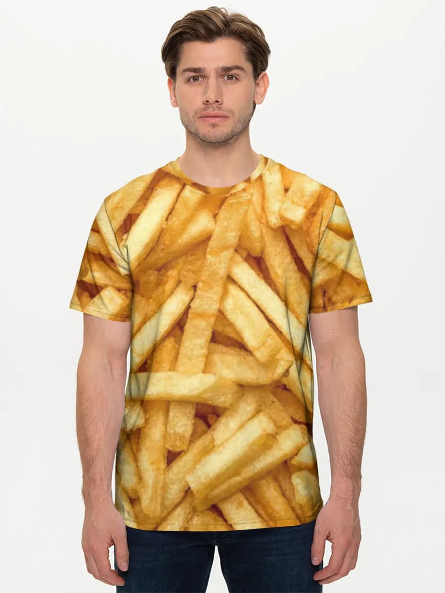 Men's basic cotton T-shirt