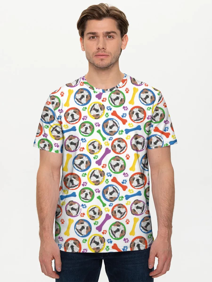 Men's basic cotton T-shirt