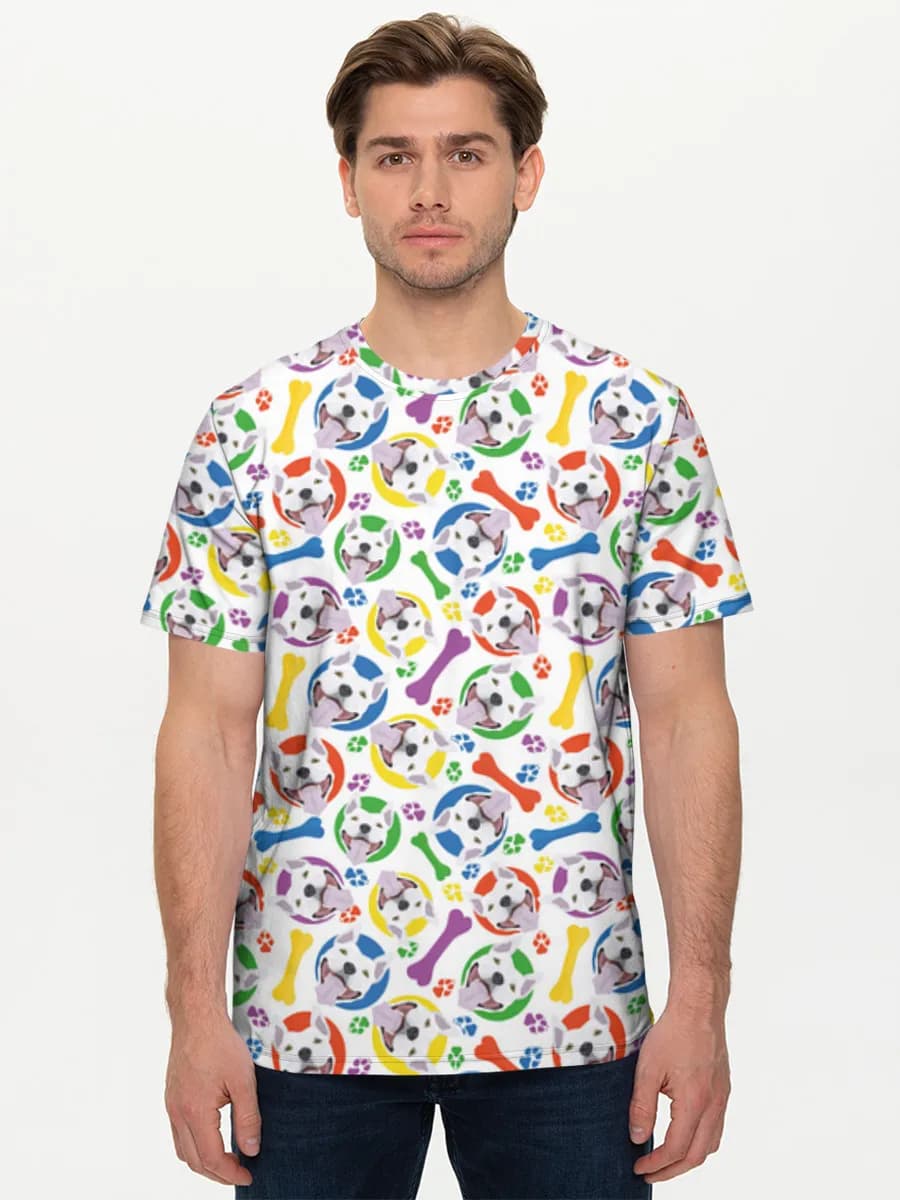 Men's basic cotton T-shirt