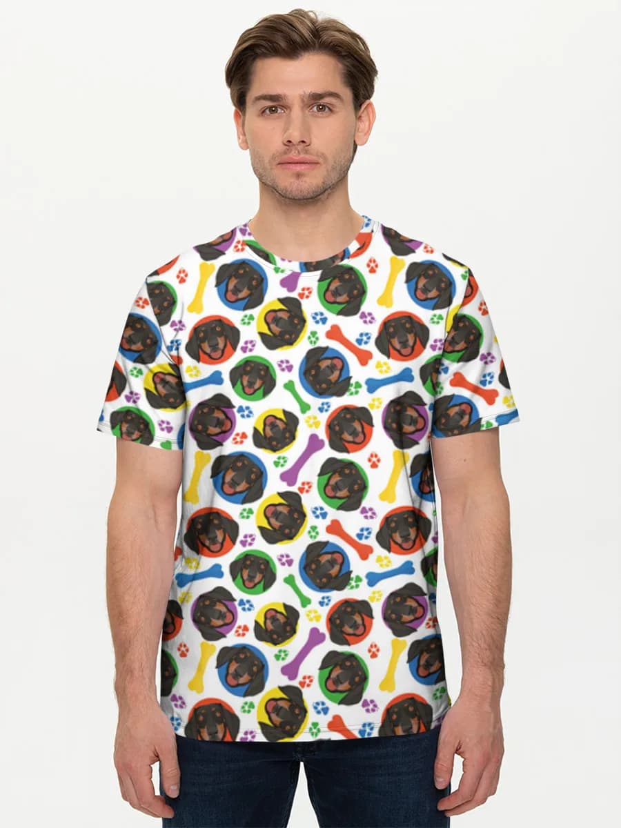 Men's basic cotton T-shirt