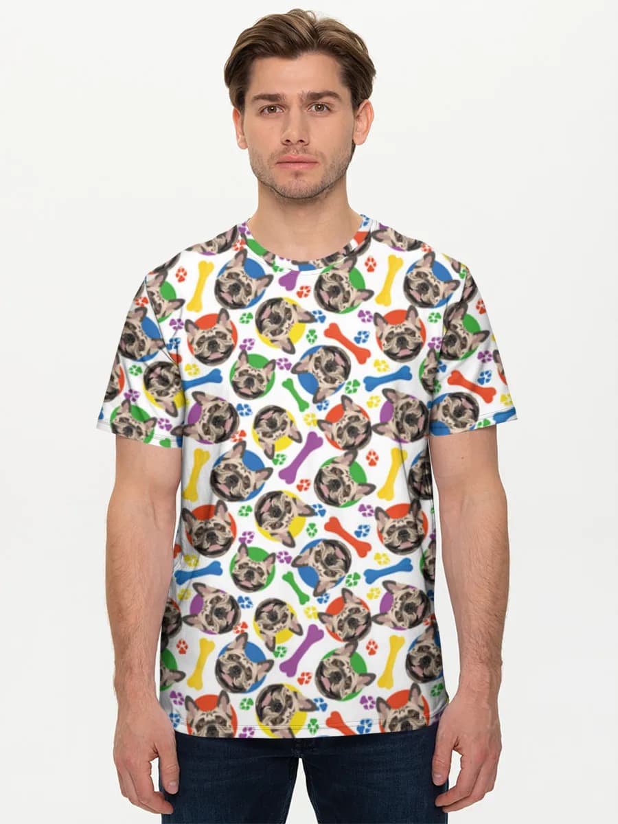 Men's basic cotton T-shirt