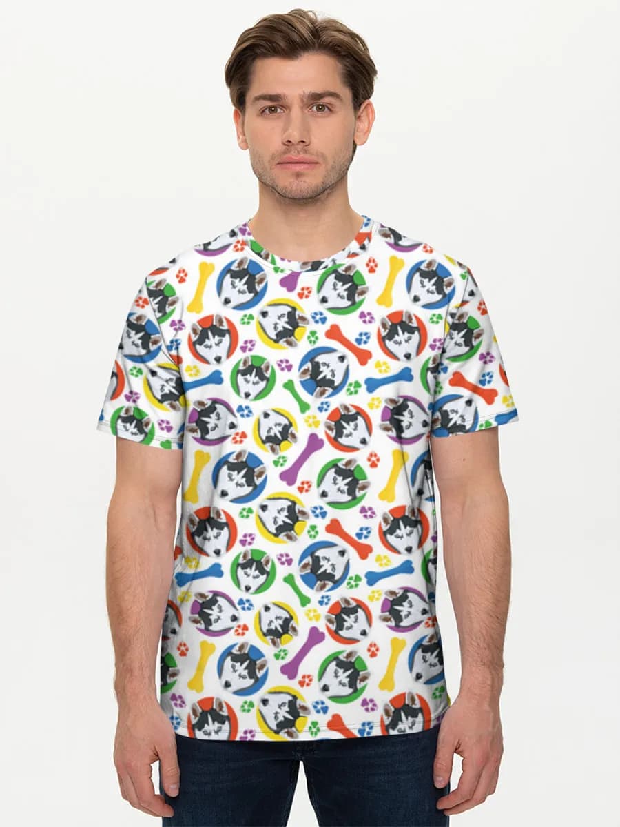 Men's basic cotton T-shirt