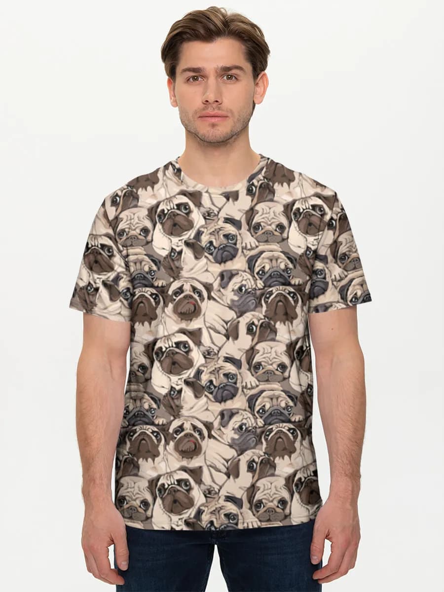 Men's basic cotton T-shirt