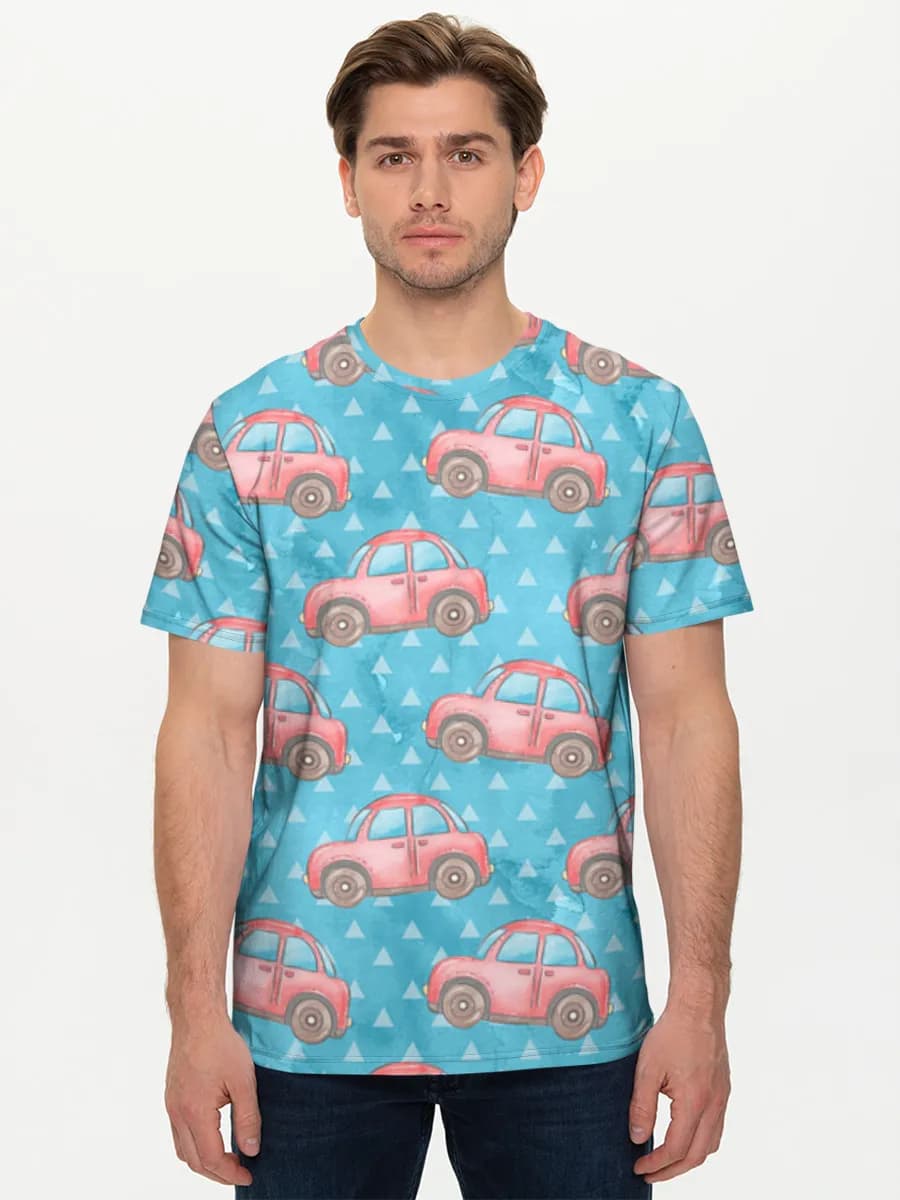 Men's basic cotton T-shirt