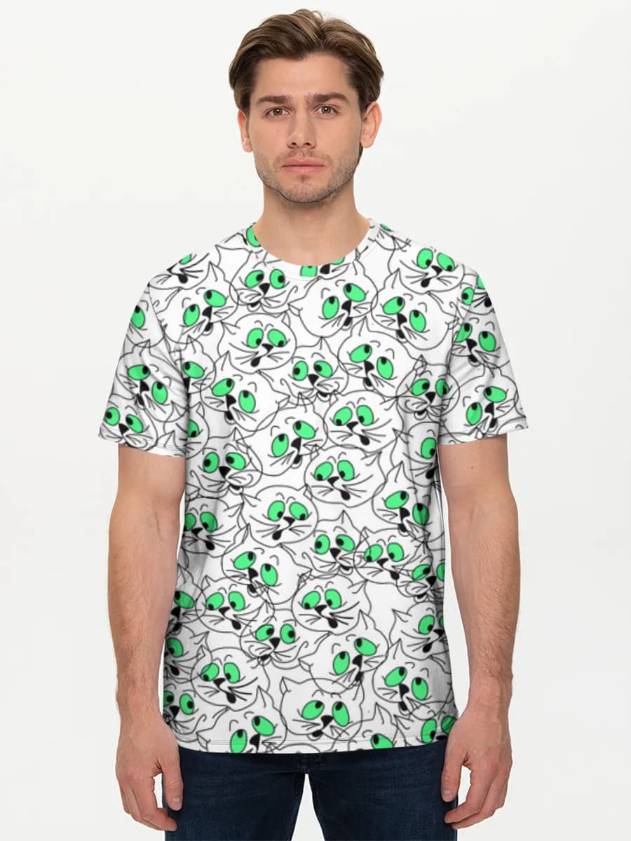 Men's basic cotton T-shirt