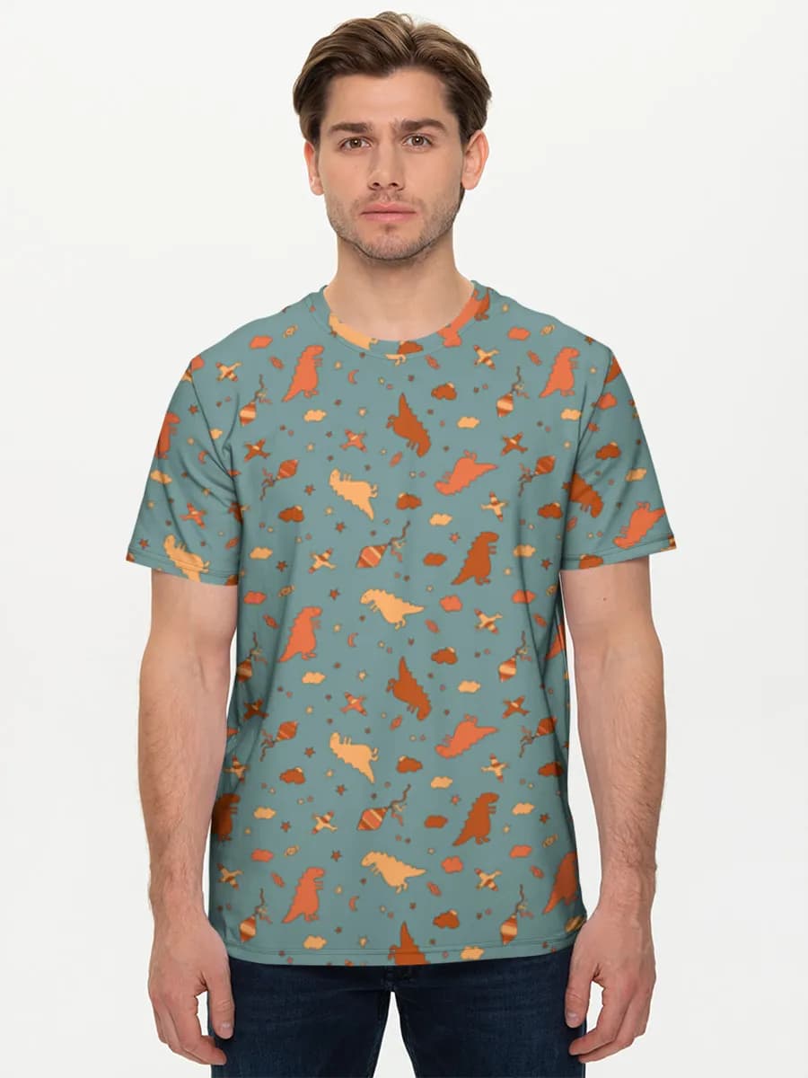 Men's basic cotton T-shirt